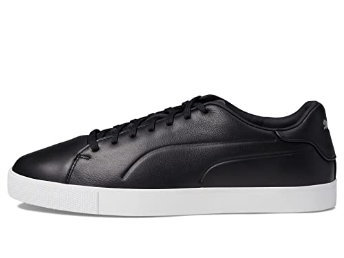Image of Puma Golf Men's Fusion Classic Golf Shoe, Puma Black-Puma Black, 10.5