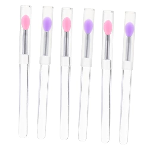minkissy Silicone Lip Mask Applicator Eyeshadow Brush Set Makeup Tools for Smooth Application Easy to Carry