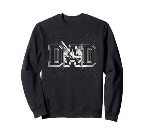 Baseball Dad – Awesome Papa Father's Day Birthday Sweatshirt