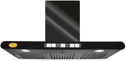 Image of Filterless Kitchen Chimney Model FCB-90 in T-Shape with Baffle Filter
