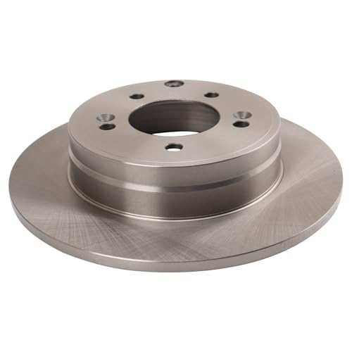 Image of TRQ Rear Brake Pad and Rotor Set Ceramic Vented Rotors | For 2006-2008 Hyundai Sonata