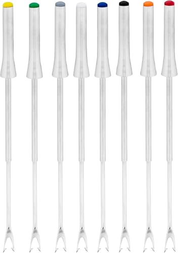 Foto von WMF Lono Fondueset für 8 Personen, Fondue elektrisch, 1400 W, Temperaturregulierung, Gabel-Halterung, Induktionstopf 1,2l, Hot Pot, edelstahl matt