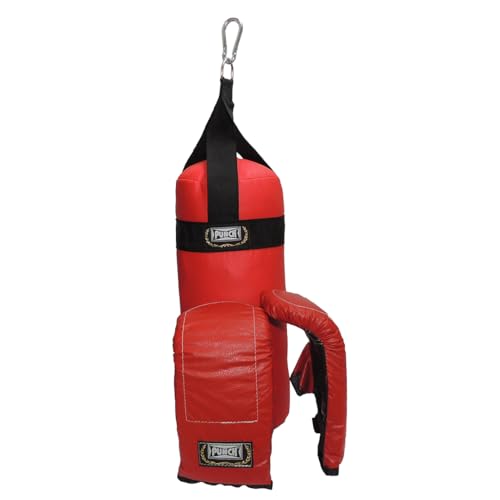 Kit Box Infantil Junior Punch Unissex 0,35x0,15x0,15, Vermelho