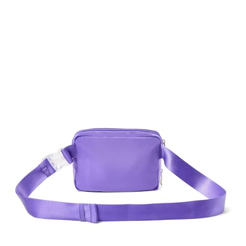Image of Baggallini Modern Belt Bag 5x8 Travel Fanny Pack Sling Bag Waistpack w /RFID Card Holder Water-resistant Crossbody Bag