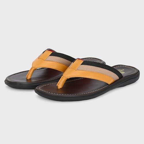 Image of Centrino Slipper for Men | Cushioned Insole for Comfort | Stylish & Durable Chappal for Boys & Men| Perfect for Beach days 6803
