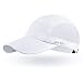 ELLEWIN Baseball Cap Quick Dry Travel Hats UPF50+ Cooling Portable Sun Hats For Sports Golf Running Fishing Outdoor Research With Foldable Long Large Bill