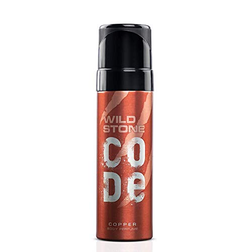 Wild Stone Code Copper Body Perfume Spray for Men, 120 ml