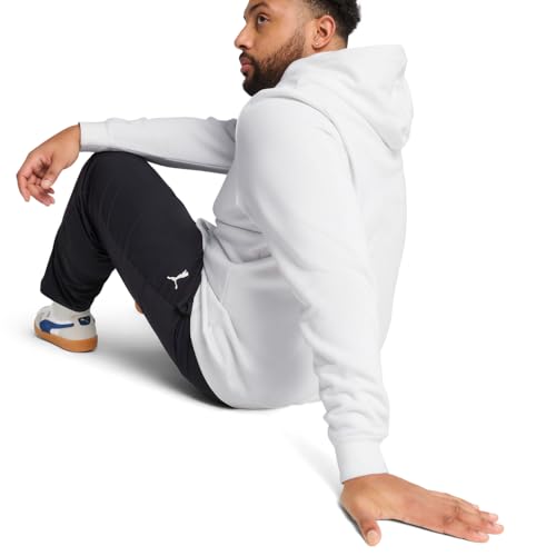 Image of PUMA Mens Essentials No. 1 Logo Hoodie Casual Outerwear Casual - Black