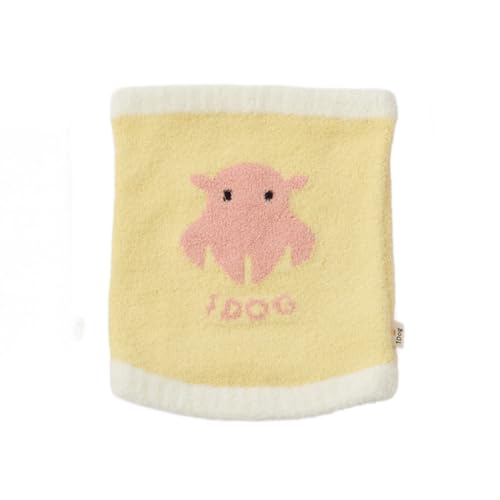 iDog ふわもこ腹巻き アイドッグLメンダコイエロー