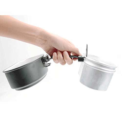 Kit de Cocina Portátil de Aleación de Aluminio Multifuncional para Camping, 2 PCS miniatura 6