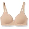Amazon Essentials Women's Wireless Bra, Light Brown, 36A