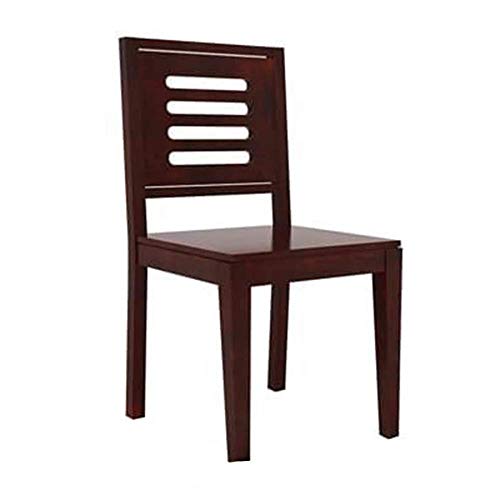 Image of Sheesham Wood Dining Table 4 Seater Set with Chair | Dining Table Set | 4 Seater Dining Table | Dining Table 4 Seater | Dining Room Set | Wooden Furniture | Mahogany Finish