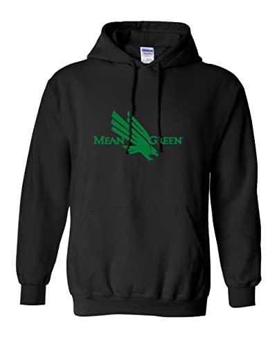 CreateMyTee University of North Texas Mean Green Unisex Hooded Sweatshirt - UNT Mean Green Apparel