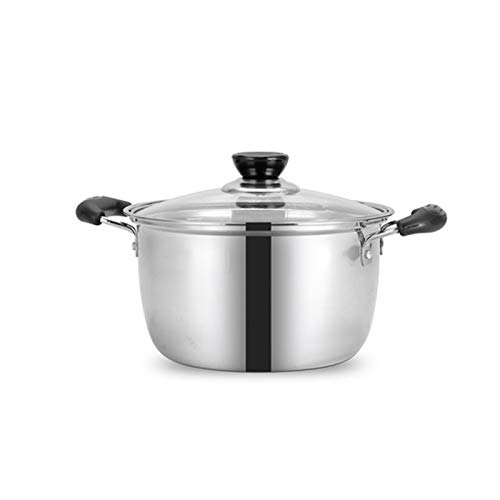Pot en acier inoxydable non magnétique de qualité supérieure à double fond
