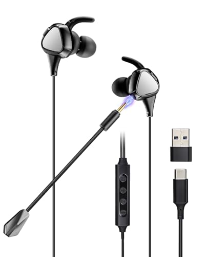 TTQT ゲーミングイヤホン