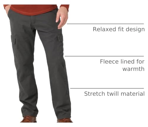 Image of Wrangler Authentics Men's Fleece Lined Cargo Pant