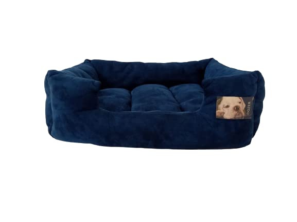 Square Shape Reversible (Navy Suede Fabric) Color Ultra Soft Ethenic Designer Bed for Dog & Cat(Export Quality)-Small (B0BN8MHP53) Amazon Price History, Amazon Price Tracker