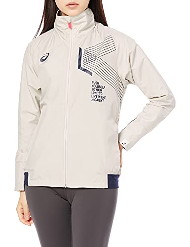 [アシックス] トレ－ニングウェア LIMOウラトリコットウィンドブレーカージャケット 2032C429 レディース 020(スモークグレー) XL