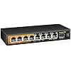 keepLiNK 8 Port 2.5G Switch Unmanaged, Ethernet Switch with 8 x 2.5G Base-T Ports, 1 x 10G Base-T SFP Slot, 60Gbps Switching Capacity, Plug & Play, Fanless Metal, Wall Mountable