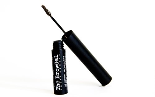 The BrowGal – Instating Brown Hair-02, Tinted Brow Gel with Micro-Fibers Brush- Waterproof Eyebrow Gel for Long-Lasting Makeup – Coloring, No Smudging, Cruelty-Free, Peel Off for All Types of Eyebrows