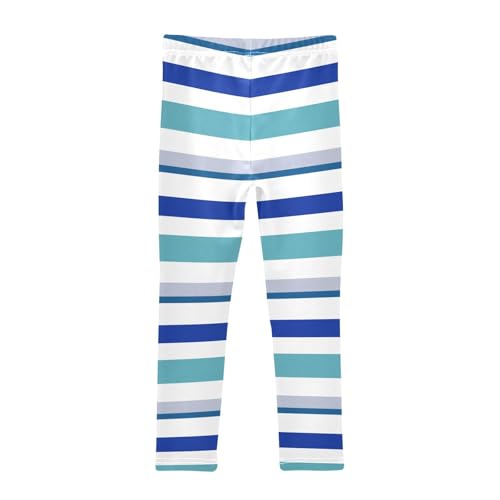 GuoChe Stripe Blue Toddler Girls Shorts Cotton Cartwheel Shorts Bathing Suits for Beach2