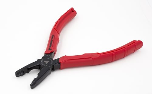 VAMPLIERS BRUTE 6.25" Screw Extractor Pliers + Tool Pouch. Multipurpose Stripped Screw Removal Tool for Damaged/Stuck Screws & Fasteners. Made in Japan from High Carbon Steel with Black Oxide Finish