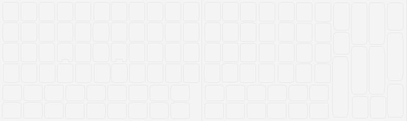 Pegatinas Transparentes Autoadhesivas para Teclado miniatura 1