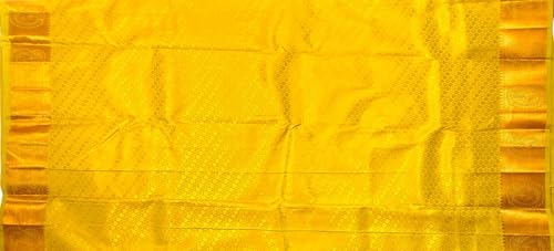 Image of VFCollections Women's Kanchipuram Silk Saree With Blouse Piece
