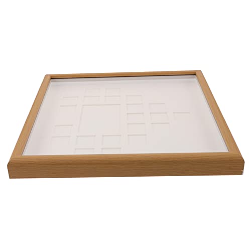 GOOHOCHY Wood Picture Frame Kids Art Frame School Artwork Display Diy Kids Craft Oil Painting Decorative Wall Art