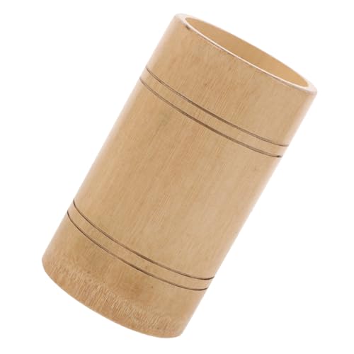 Toddmomy Zen Garden Mini Rake Bamboo Storage Tube Miniature Garden Tool for Desk or Office Decor