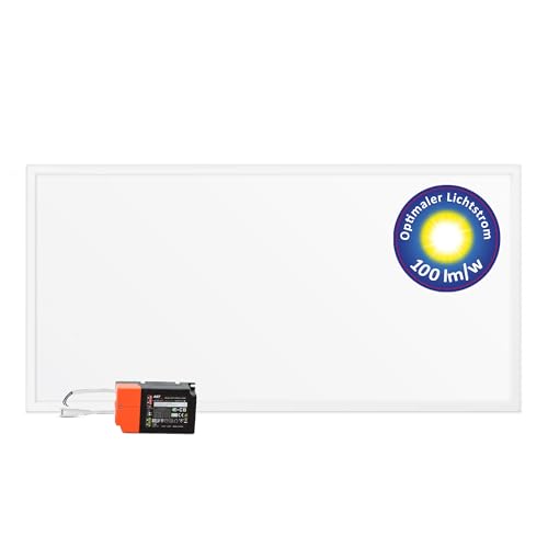 LECOM LED Panel XXL 120x60 Neutralweiß 4000K 6000lm Rasterleuchte