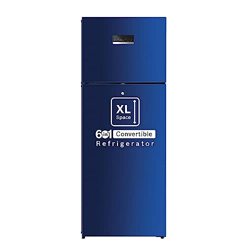 Image of Bosch Max Convert 263L, 4 star Inverter Frost Free Refrigerator Appliance (CTC27BT4NI, Convertible, Egyptian Blue, 2022 Model)