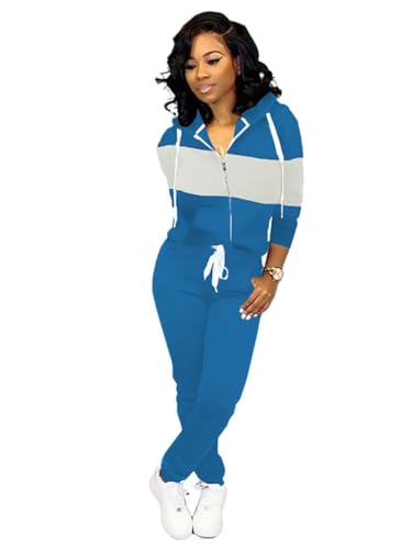 Image of Nimsruc Workout Sets For Women 2 Piece Outfits Sexy Summer Sweatsuits Jogging Suits Casual Bodycon Tracksuits