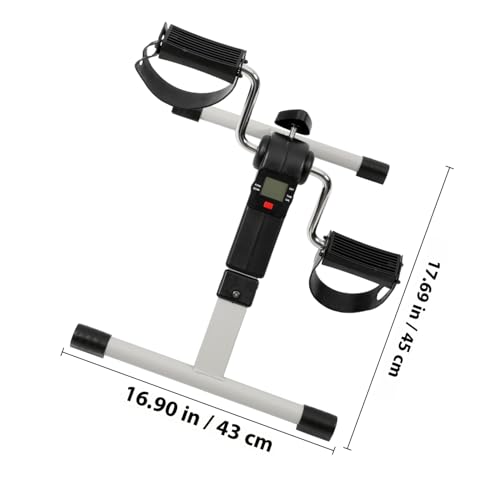 Mini bicicleta pedal para ejercicio y rehabilitación portátil miniatura 2