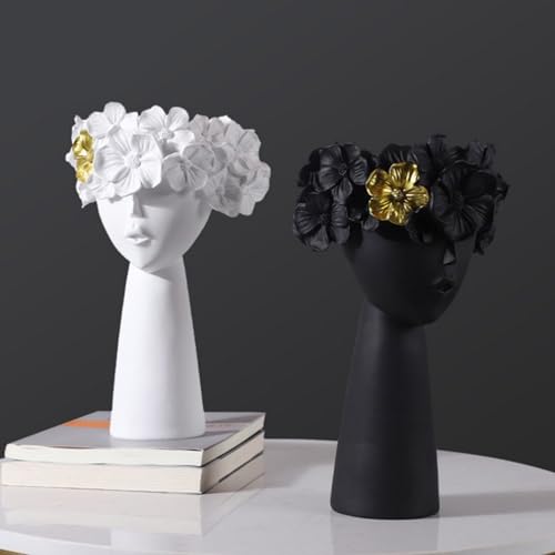 Moule en silicone pour pot de fleurs ciment plâtre et vase DIY - 7