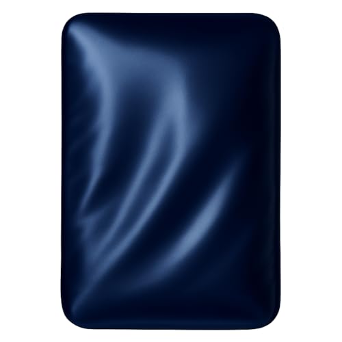 Image of Satin Bassinet Sheet, Great for Baby Hair, Soft Silk Feeling Sheet for Rectangle Cradle Bassinet Mattress Pad, for Boys Gift Newborn and Infant(Navy)