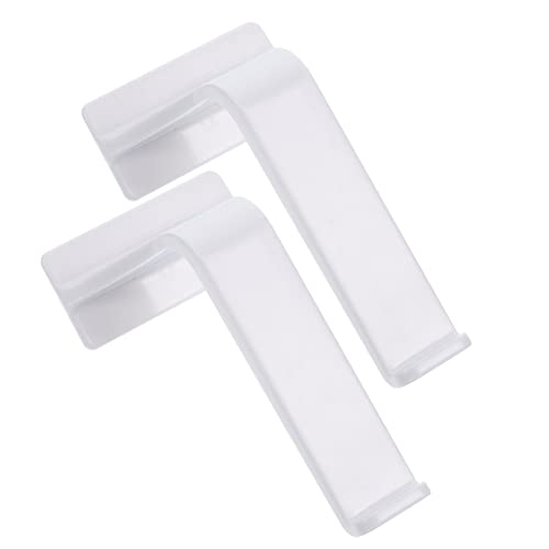 Unomor 2pcs Pegboard Cup Holders Easy to Install Tooth Brushing Racks for Organizing Bathroom and Kitchen Essentials
