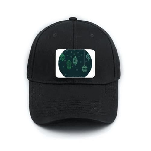 Casquette de baseball noire réglable pour éviter l'éblouissement avec style unique
