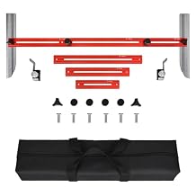 Stair Tread Template Tool, Stair Tread Gauges Shelf Layout Tool & Stairs Jig, Stairs Step Scribe Tools Compatible with Many Types of Layout Projects, Staires Treads Measuring Tools