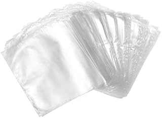 ULTNICE 200Pcs Shrink Wrap Bags Waterproof POF Heat Shrink Bags for Soaps Bath Bombs and DIY Craft