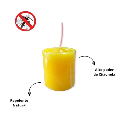 Vela de Citronela - Aroma Natural e Proteção