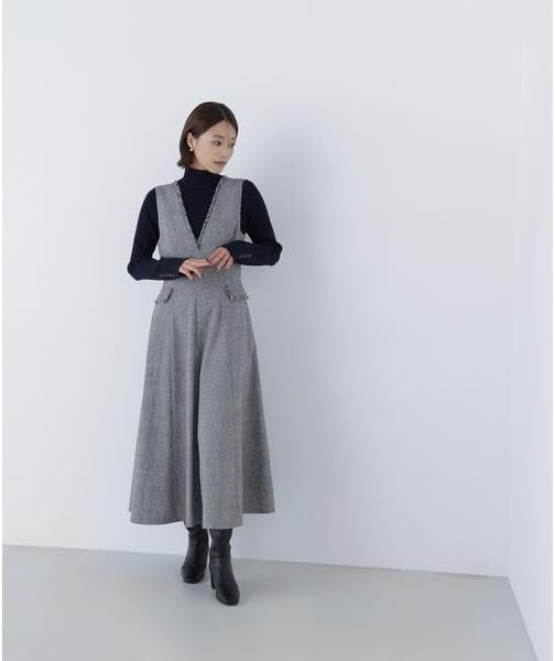 オープンショルダーレースブレザードレス Open Shoulder Lace Blazer