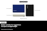 Samsung Portable T7 SSD Shield, USB 3.2 Gen 1 TB, 1.050MB/s Lesen, 1.000MB/s Writing, Blue, MU-PE1T0R/WW – Ansicht 3