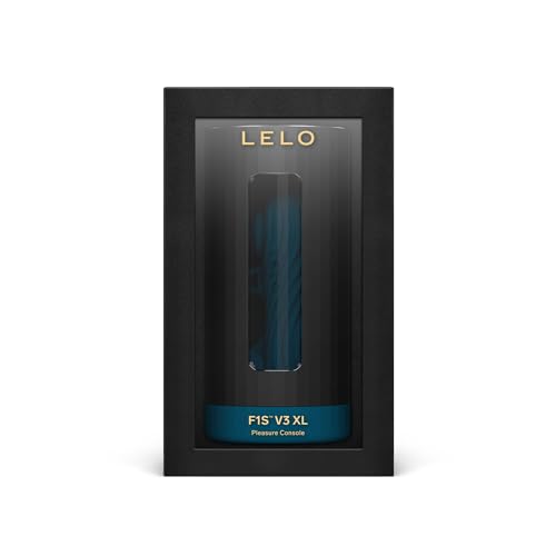 LELO F1S V3 XL Male Sex Toy with Bluetooth App Automatic Male Masturbator with 7 Settings Sex Toy for Men with an Interactive AI Mode Hands Free Masturbators (Teal)