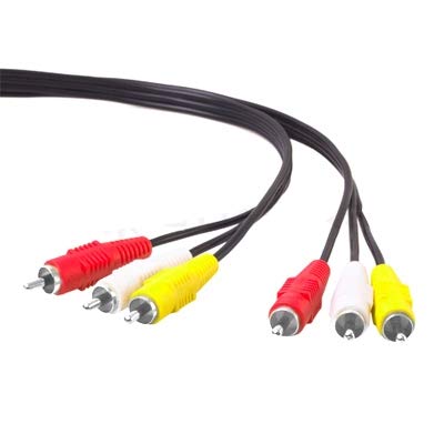 DONG Audio Video Stereo RCA AV Cable, Length: 3m Durable