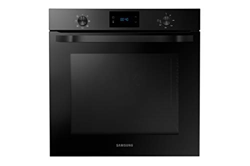 Samsung NV75J3140BB Horno eléctrico empotrable ventilado, extra capacidad 75 L, clase A, negro