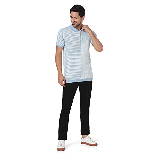 Image of blackberrys Solid Polyester Cotton Slim Fit Mens Work Wear Trousers