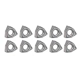 Fräseinsätze, Mehrschichtbeschichtung, 10 Stück, CNC-Klinge, Hartmetall, hitzebeständig für Sperrholz