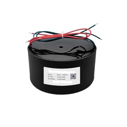 Transformateur toroïdal haut de gamme en cuivre pur 100VA tension 110V 12V