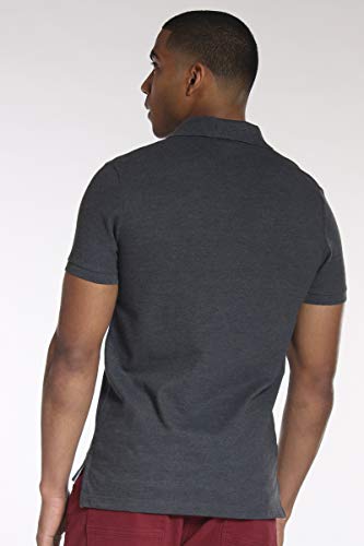 U.S. Polo Assn. Men's Short Sleeve Slim Fit Solid Pique Polo Shirt